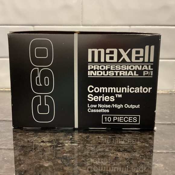 10 Maxell C60 Cassette Tapes - Picture 5 of 5